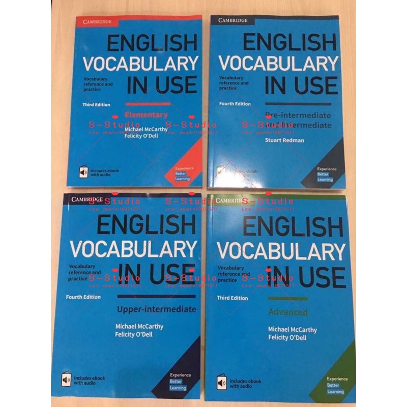 新着商品 English Vocabulary In Use 4冊 音源付き ecousarecycling.com