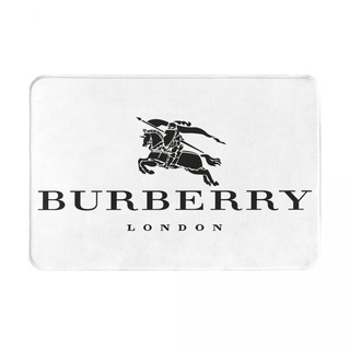 Burberry (3) พรมเช็ดเท้า ผ้าสักหลาด กันลื่น ดูดซับน้ํา แห้งเร็ว 16x24 นิ้ว สําหรับห้องน้ํา พร้อมส่ง