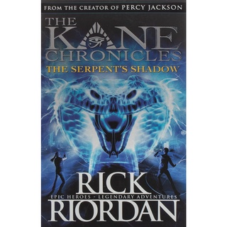 Serpents Shadow (The Kane Chronicles Book 3) (The Kane Chronicles) -- Paperback / softback English book ใหม่ส่งด่วน