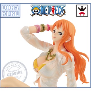 Banpresto Figure One Piece Glitter and Glamour Shiny Venus Nami Lot JP ฟิกเกอร์ วันพีช นามิ ของแท้ ญี่ปุ่น แมวทอง