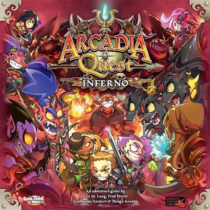 Arcadia Quest: Inferno [BoardGame]