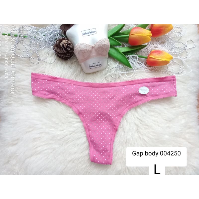 G@p body Size XS-2XL ชุดชั้นใน/จีสตริง G-string 004250