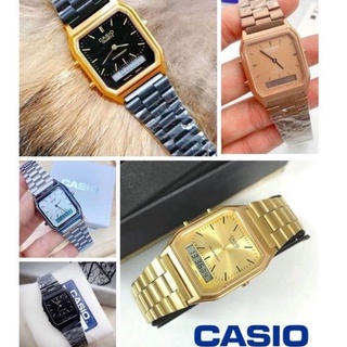 นาฬิกา ผู้หญิง CASIO รุ่นใหม่ล่าสุด 2 บบ ฟรีตังเวลากล่องและถุงกระดาษครบชุด