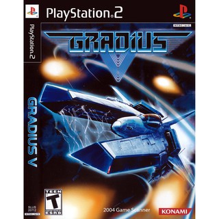 แผ่นเกมส์ Gradius 5 แผ่นCD PS2 Playstation2 คุณภาพสูง ราคาถูก