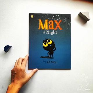 [พร้อมส่ง] นิทานภาษาอังกฤษ ปกอ่อน Max at night 😺 by Ed Vere