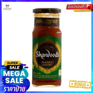 Sharwoods Green Label Mango Chutney  360g ชัทนีย์มะม่วง