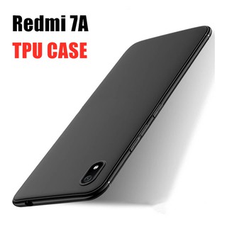 Case TPU  เคสเสี่ยวมี่ Xiaomi Redmi7A เคสซิลิโคน เคสนิ่ม สวยและบางมาก เคสสีดํา เคสมือถือ สินค้าพร้อมส่ง