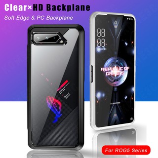 เคสโทรศัพท์แบบแข็งใสสําหรับ Asus Rog Phone 5 Pro Ultimate Rog5 Rog5Pro