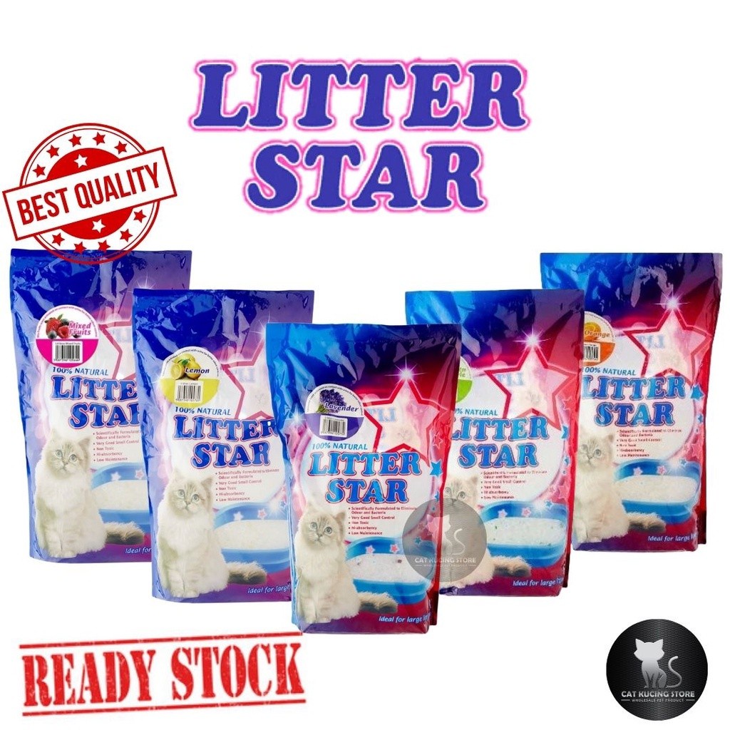 Litter Star Crystal Cat Litter Pasir Kucing (5L)