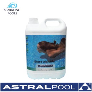 Extra Algicide  น้ำยากำจัดและยับยั้งตะไคร่ ชนิดเข้มข้น ขนาด 5 ลิตร - Astral Pool  Algaecide For Swimming Pools 5L.