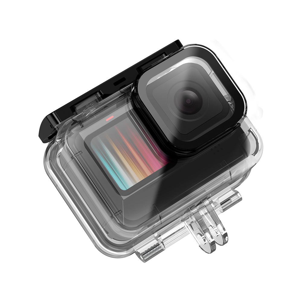 เคสกันน้ำโกโปร GoPro Hero 9/10/11/12 ยี่ห้อTELESIN ดำน้ำได้ลึกถึง 40 เมตร. (Filterมี3สีขายเป็นชุด สั่งต่างหาก)
