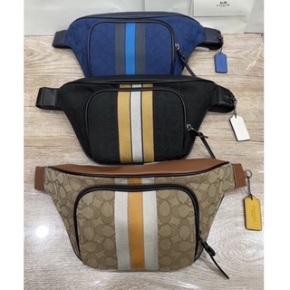 🔥🔥ตรงปก💯 New ‼️กระเป๋าคาดเอว คาดอก Coach  33 cm. งาน : Hi-end 1:1 งานสวยเป๊ะปังมากๆ🔥🔥