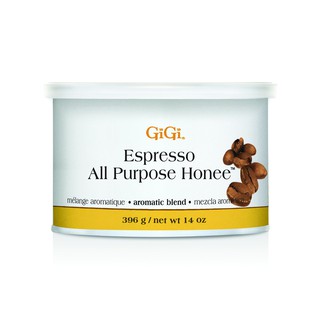 ของแท้! GiGi Espresso All Purpose Honee Wax เอสเปรสโซ ออล เพอร์โพส ฮันนี่ แว็กซ์ (ใช้ร่วมกับแถบผ้า แว็กสำหรับมืออาชีพ)