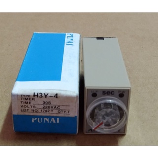 ทามเมอร์ Delay Timer Time Relay H3Y-4 /220VAC 30S