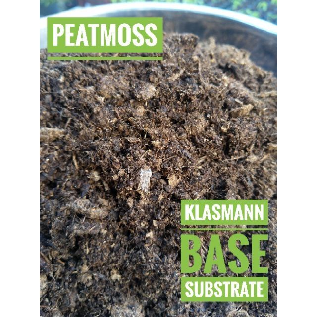 Peatmoss พีทมอส "เนื้อหยาบ" Klasmann base substrate. 5 ลิตร