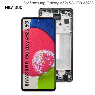 อะไหล่หน้าจอสัมผัส LCD สําหรับ Samsung Galaxy A52s 5G A528B A528B/DS A528