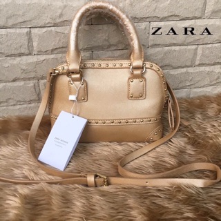 กระเป๋า ZARA MINI CITY BAG WITH STUDS