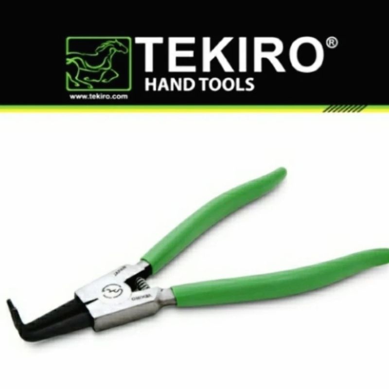 TEKIRO 7" TYPE EB RING PLIERS / TEKIRO EB 7" SNAP RING PLIERS