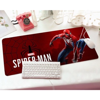 SPIDER MAN แผ่นรอง คีย์บอร์ด รองคีย์บอร์ด keyboard ลาย SPIDER MAN   ขนาด 30 x 70 cm แผ่นหนานุ่ม มียางกันลื่น ด้านใต้ MNN