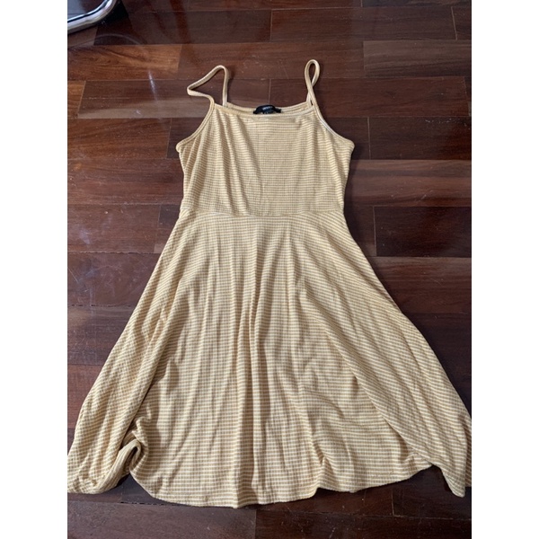 เดรสสีเหลืองน่ารัก ของforever21 USA