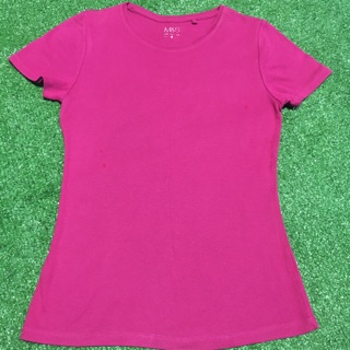 เสื้อยืด Marks &amp; Spencer สีชมพูช้อกกิ้งพิ้ง สวยมากกกก
