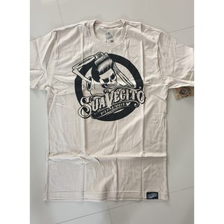 เสื้อยืด Suavecito คอกลม สีครีม