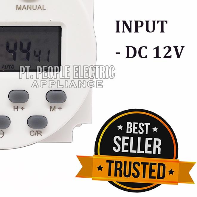 ۞ สวิตช์ดิจิตอล TIMER CN101A 12VDC RELAY RELAY TIMER ➹