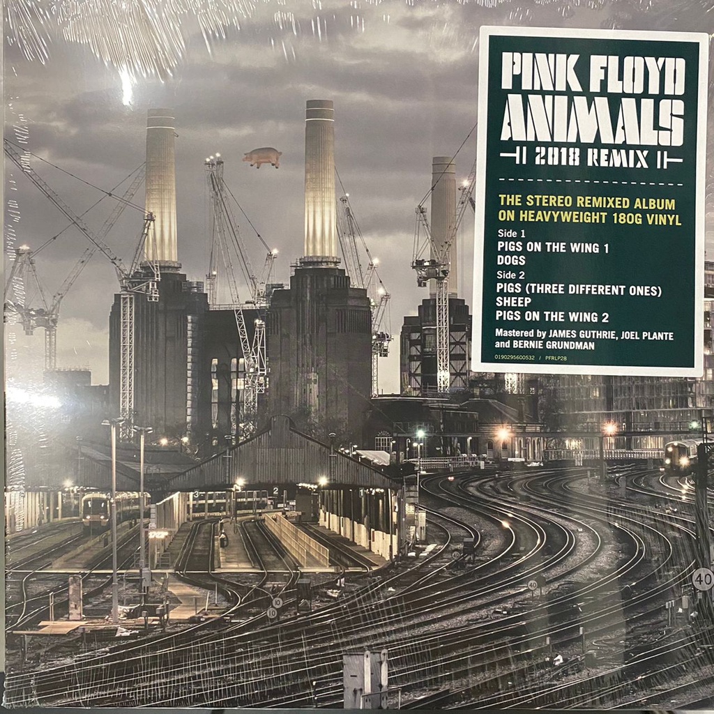 Pink Floyd - Animals (2018 Remix) อัลบั้มไวนิล LP
