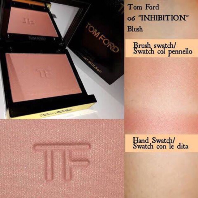 Tom ford cheek blush สี inhibition ของแท้แน่นอนค่า | Shopee Thailand