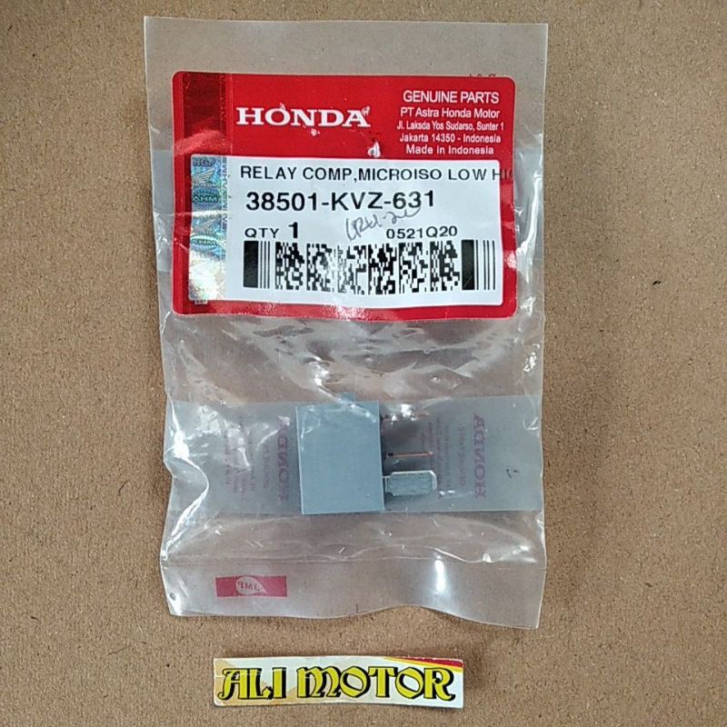 รีเลย์สตาร์ทเท้า 4 รีเลย์ คอมพ์สตาร์ทอัตโนมัติทั้งหมด honda 38501-KVZ-631 ori AMM