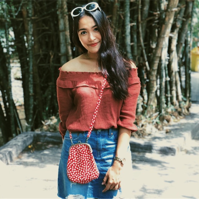 🌼 Pikpak Bag (มินิเดซี่สีแดง) 🍅✨