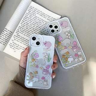 เคสโทรศัพท์มือถือนิ่ม ป้องกันเลนส์กล้อง ลายดอกไม้ แมวน่ารัก สําหรับ VIVO V23E V23 V21E V21 4G 5G V20 V15 S1 Z1 X50 X60 Pro V9 Youth Y53S Y51 Y51A Y31 2021 Y33S Y21S Y21 Y52 Y72 5G