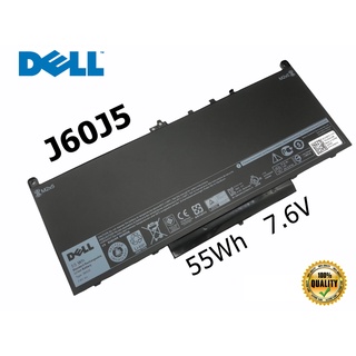 Dell แบตเตอรี่ J60J5 (สำหรับ Latitude E7470 E7270 ) Dell Battery Notebook เดล แบตเตอรี่ โน๊ตบุ๊ค