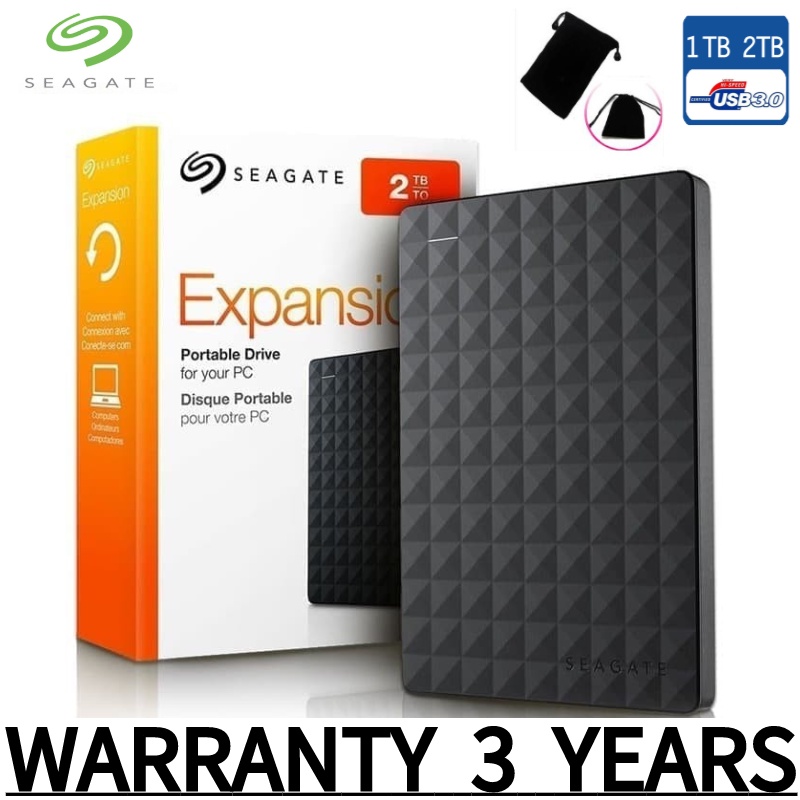 Seagate Hard Disk 2TB HDD External Hard Drive USB 3.0 External Hard Disk ₨