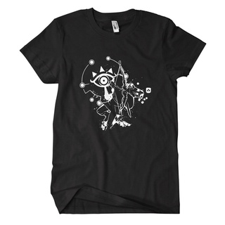 [S-5XL]เสื้อยืด พิมพ์ลาย Link Shiekah Hyrule