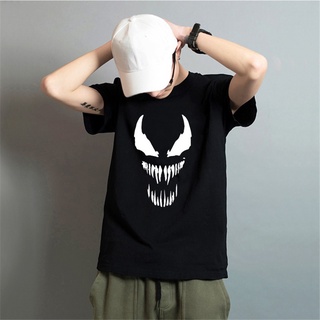 เสื้อยืดผ้าฝ้าย S venom Spider เสื้อยืดลําลอง สําหรับผู้ชาย แขนสั้น คอกลม พิมพ์ลายแมงมุม เข้าได้กับทุกชุด 655163