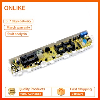 Samsungเครื่องซักผ้าบอร์ดคอมพิวเตอร์WA75H4400SS DC92-01681A 01449K/JแผงควบคุมMainboard