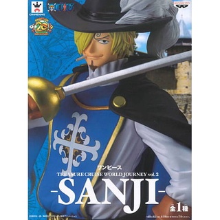 Sanji ของแท้ JP แมวทอง - Treasure Cruise World Journey Banpresto [โมเดลวันพีช]