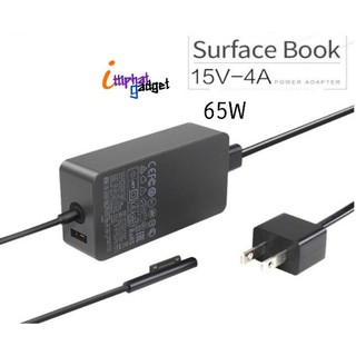 Surface Power Supply Adapter 65W 15V 4A For Microsoft Surface Book Surface Pro 3 Pro 4 ของแท้