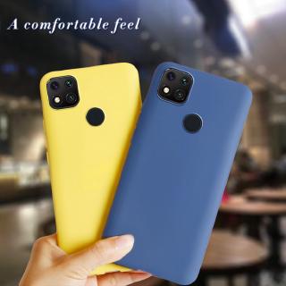 เคสโทรศัพท์มือถือสีพื้นสําหรับ Xiaomi Redmi 9a 9c Redmi9A Redmi9C