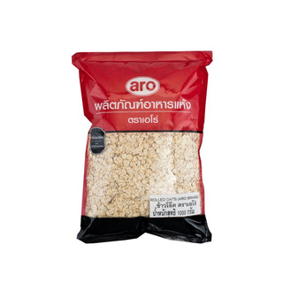 สินค้าแนะนำ!! เอโร่ ซีเรียล ข้าวโอ๊ต 1000 กรัม Aro Cereal Oats 1000 g