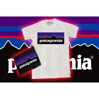 เสื้อยืดลายพาตาโกเนียสกรีนหน้าหลัง เสื้อยืดpatagonia เสื้อยืดวินเทจ