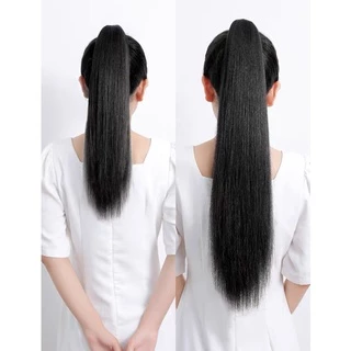 วิกหางม้า🔥 หางม้าผูก หางม้าผูกตรงยาว45cm 60cm 65cm ผมสวยชิ้นหนาพร้อมส่ง สินค้าส่งในไทย
