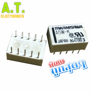 ถูกสุด! A5W-K  A12W-K  A24W-K  รีเลย์มินิ 10ขา TAKAMISAWA ส่งทุกวัน