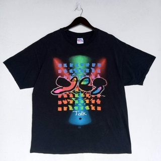 เสื้อยืดผ้าฝ้าย เสื้อยืดลําลอง แขนสั้น พิมพ์ลายวงร็อค Psychedelic สไตล์วินเทจ ยุค 90s สําหรับผู้ชาย 292684