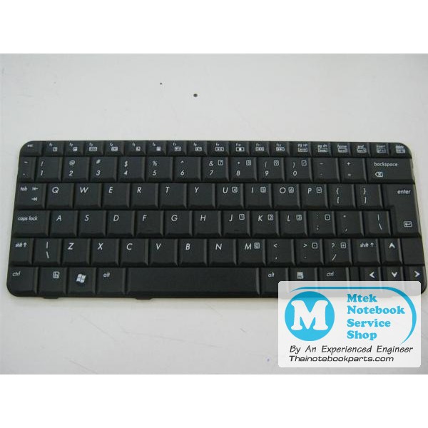 คีย์บอร์ดโน๊ตบุ๊ค HP Pavilion TX1000, TX1100, TX1200, TX1300 Series - V062346AS1 Notebook Keyboard