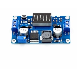 DC-DC Step UP XL6009   Module พร้อมจอแสดงโวลต์มิเตอร์แบบดิจิตอลสินค้าพร้อมส่งในไทยราคา95฿