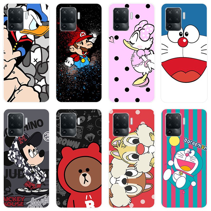CADORABO - Custodia Compatibile Con Oppo A94 5g In Candy Pastello Verde - Coperchio Protettivo In Silicone Tpu Flessibile
