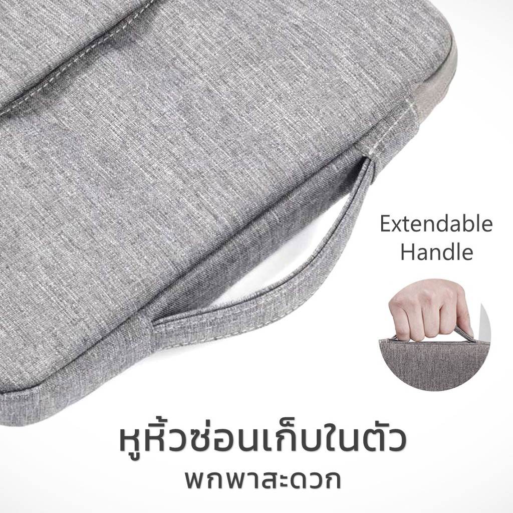กระเป๋าโน๊ตบุ๊คกันกระแทก กระเป๋าแล็ปท็อป 13 14 15.4 15.6 16นิ้ว  เคสโน๊ตบุ๊ค เคสSurface Laptop Bag - รูปที่ 6