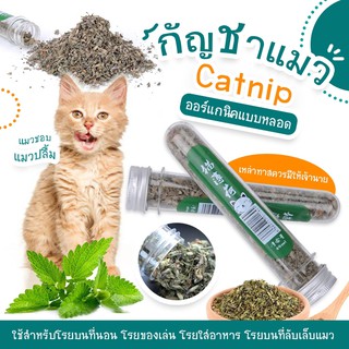 hajika🎈 กัญชาแมว Catnip ออร์แกนิคแบบหลอด แคทนิปแมว ออร์แกนิคแบบหลอด ช่วยผ่อนคลายให้น้องแมว